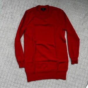 NWOT - J. Crew 3/4 Sleeve Red Teddie Sweater